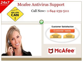 Dial 1-844-239-5111 Mcafee Support Number & Get the entire host of your issues fixed