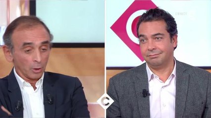 Passe d'armes entre Eric Zemmour et Patrick Cohen dans "C à Vous"
