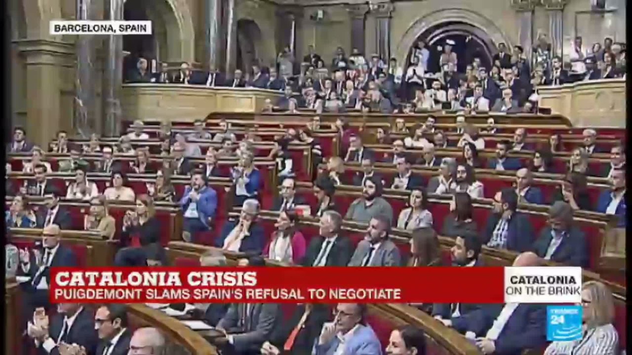 REPLAY: Carles Puigdemont calls for another referendum