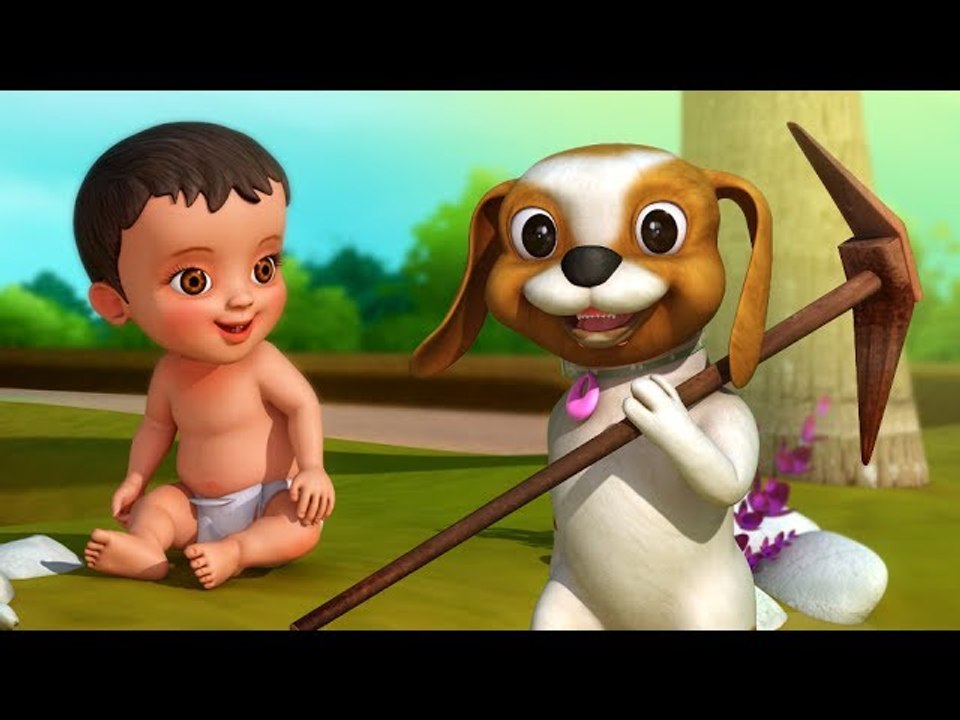 चलो चलें खेती करें | Hindi Rhymes for Children | Infobells