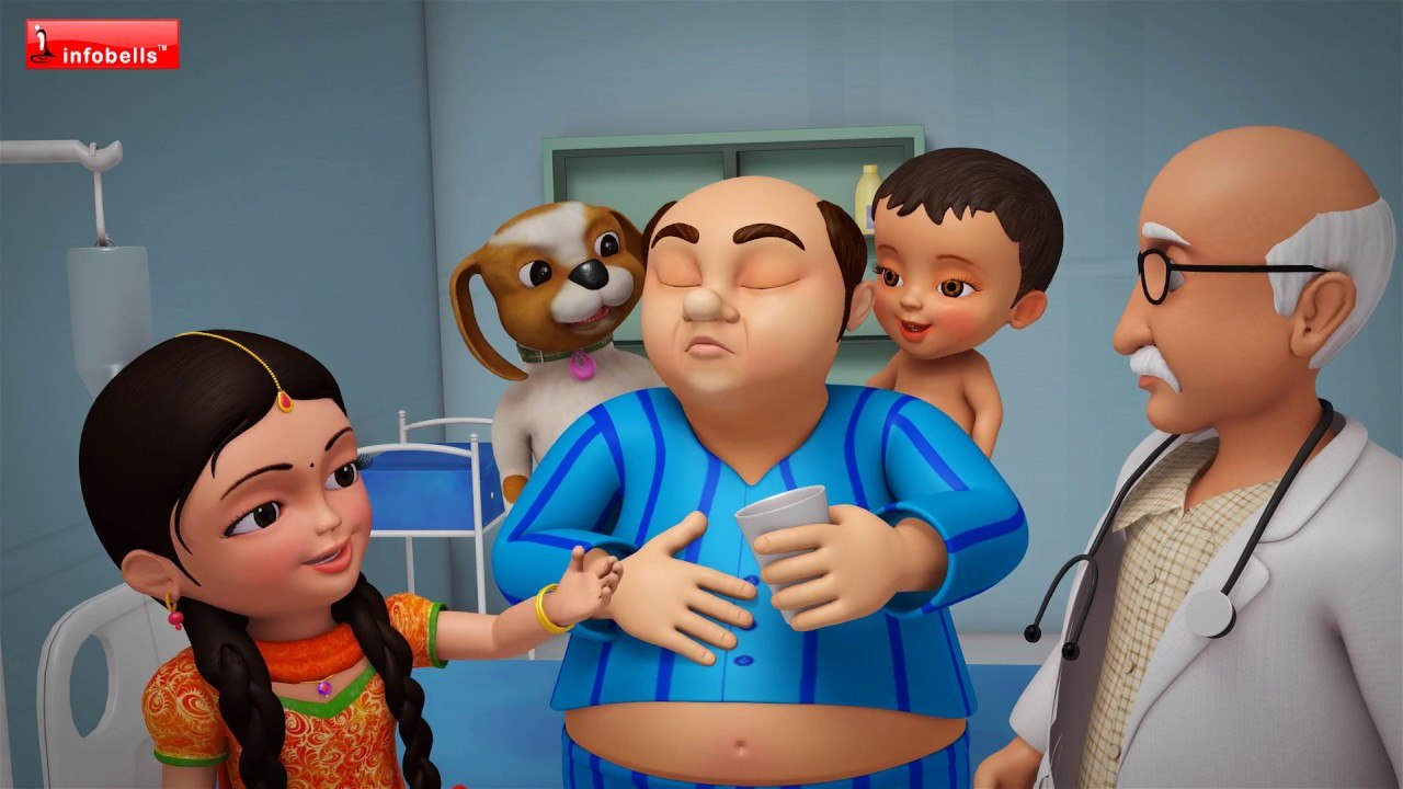 Lalaji Ladoo Laaye | Hindi Rhymes for Children | Infobells