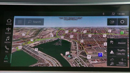 The new Audi A8 L Interior Design in Valencia