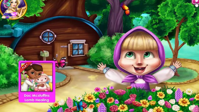 كرتون ماشا والدب - ماشا المريضة العاب كرتون ماشا والدب للاطفال كاملة