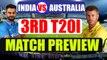 Virat Kohli eyes for a series win against Australia in the 3rd T20I encounter at Hyderabad |Oneindia