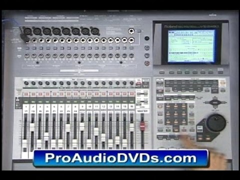 Roland VS-2480 DVD Video Tutorial Demonstration