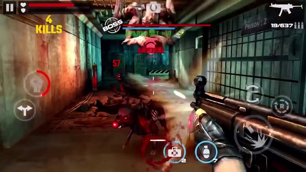 DEAD TARGET: Zombie Android iOS Gameplay - Kill Zombies BOSS ARMSTER | Fun Killing Zombies Army #4