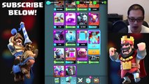 Clash Royale LUCKY SUPER MAGICAL CHEST OPENING | GEMMING / BUYING EPIC CARDS UNLOCKED