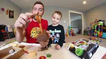 Father & Son PLAY ANGRY BIRDS IN REAL LIFE!