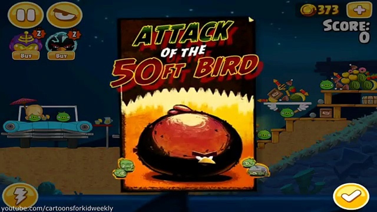 Angry Birds Seasons Invasion of the Egg Snatchers (Walkthrough 10-21 Level) #2