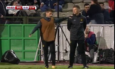 Belgium 2 - 0  Cyprus08/10/2017 Thorgan Hazard Super Penalty Goal 52' World Cup Qualif HD Full Screen .