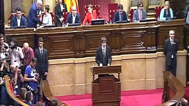 Katalan Lider: Referandum Sonuçlarının da Gösterdiği Gibi Katalonya Bağımsız Bir Devlet Olmalı