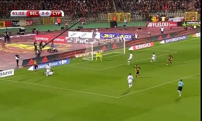 Belgium 3 - 0  Cyprus 08/10/2017  Eden Hazard Super Penalty Goal 62' World Cup Qualif HD Full Screen .
