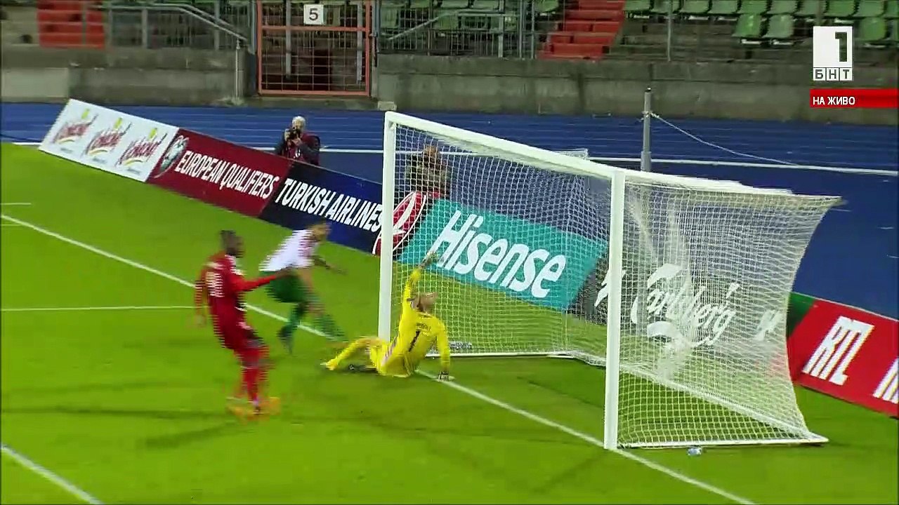 1-1 Ivaylo Chochev Goal FIFA  WC Qualification UEFA  Group A - 10.10.2017 Luxembourg 1-1 Bulgaria