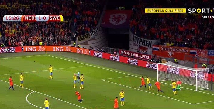 All Goals - Netherlands 2-0 Sweden - 10.10.2017