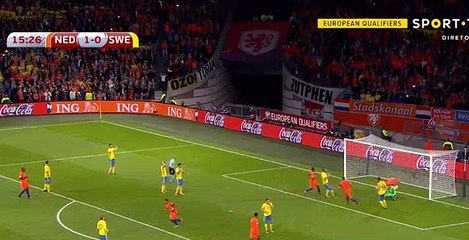 All Goals - Netherlands 2-0 Sweden - 10.10.2017