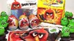 РЕД против ЗЕЛЁНЫХ СВИНОК Angry Birds В Кино RED vs. GREEN Pigs - СЮРПРИЗЫ Игрушки. ANGRY BIRDS toys