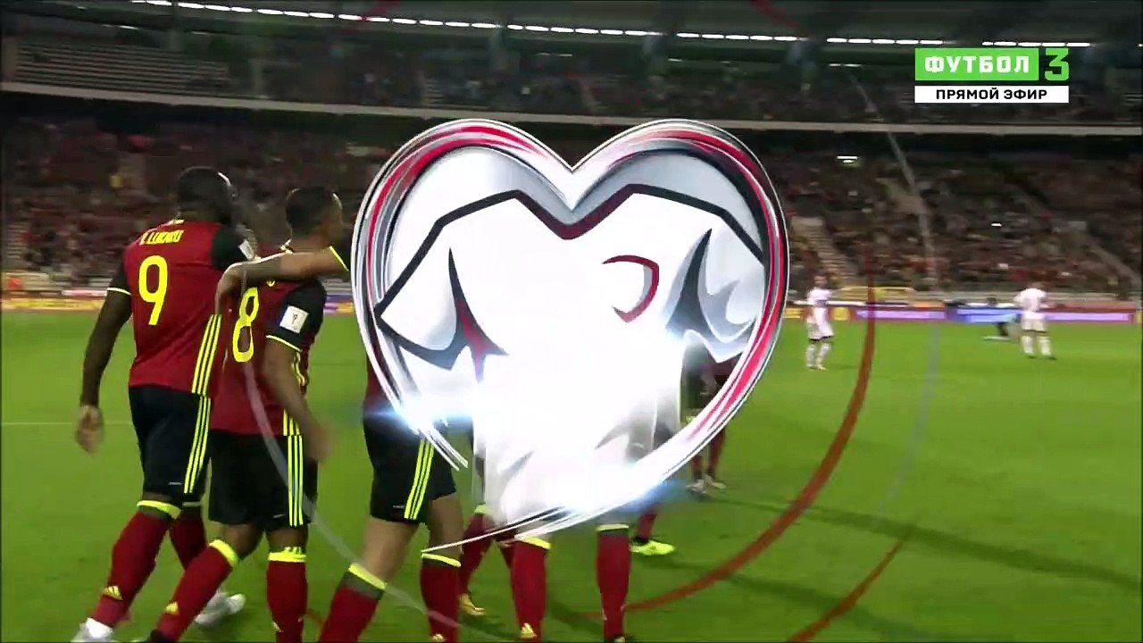 4-0 Romelu Lukaku Goal FIFA  WC Qualification UEFA  Group H - 10.10.2017 Belgium 4-0 Cyprus