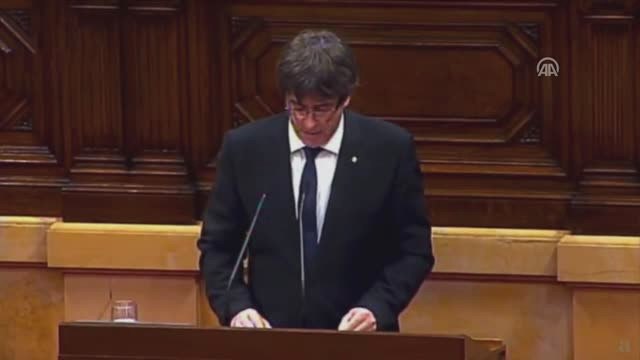 Katalonya, Bağımsızlık İlanını Askıya Aldı - Barselona