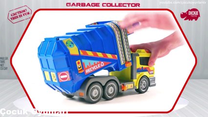 Oyuncak Çöp Kamyonu,İtfaiye Arabası,Ambülans,Kamyon-Dickie Toys Tüm Kamyon Reklamları
