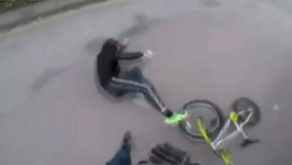 Kahraman Motosikletli Kapkaççıyı Böyle Yakaladı