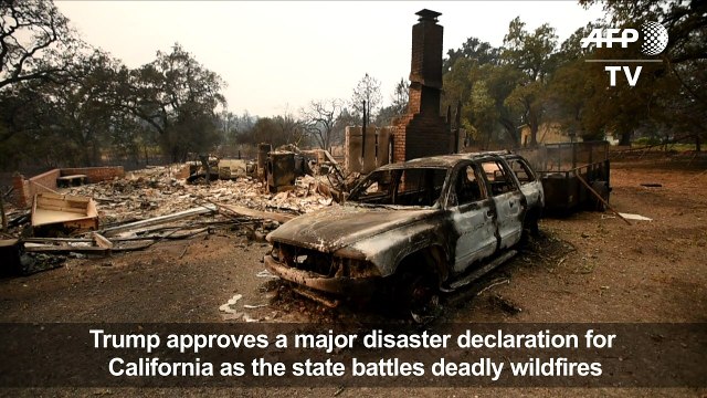 Trump approves major disaster declaration for California