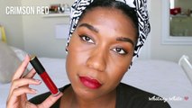 ALL 8 EM COSMETICS Infinite Lip Cloud Swatches on Dark Skin | NEW Re Launch Review 2017