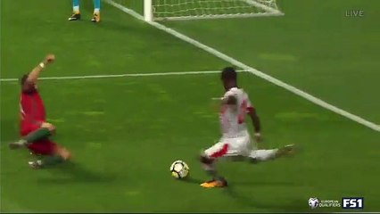 Andre Silva Injures Johann Djourou With A Bad Tackle!