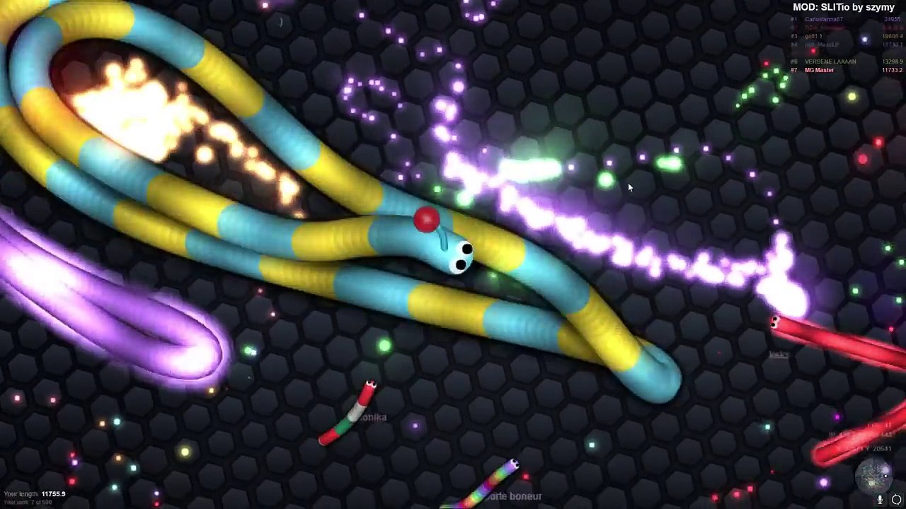 20K+ TOP PLAYER EPIC TRAP ESCAPE TRICK - Slither.io Gameplay (SLITHER.IO FUNNY MOMENTS)