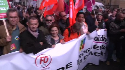 프랑스 공무원들, 10년 만에 대규모 총파업 / YTN