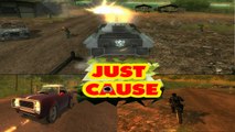 ATTACKING WITH THE WAR TANK | Just Cause - Part 9 | Sivle Play