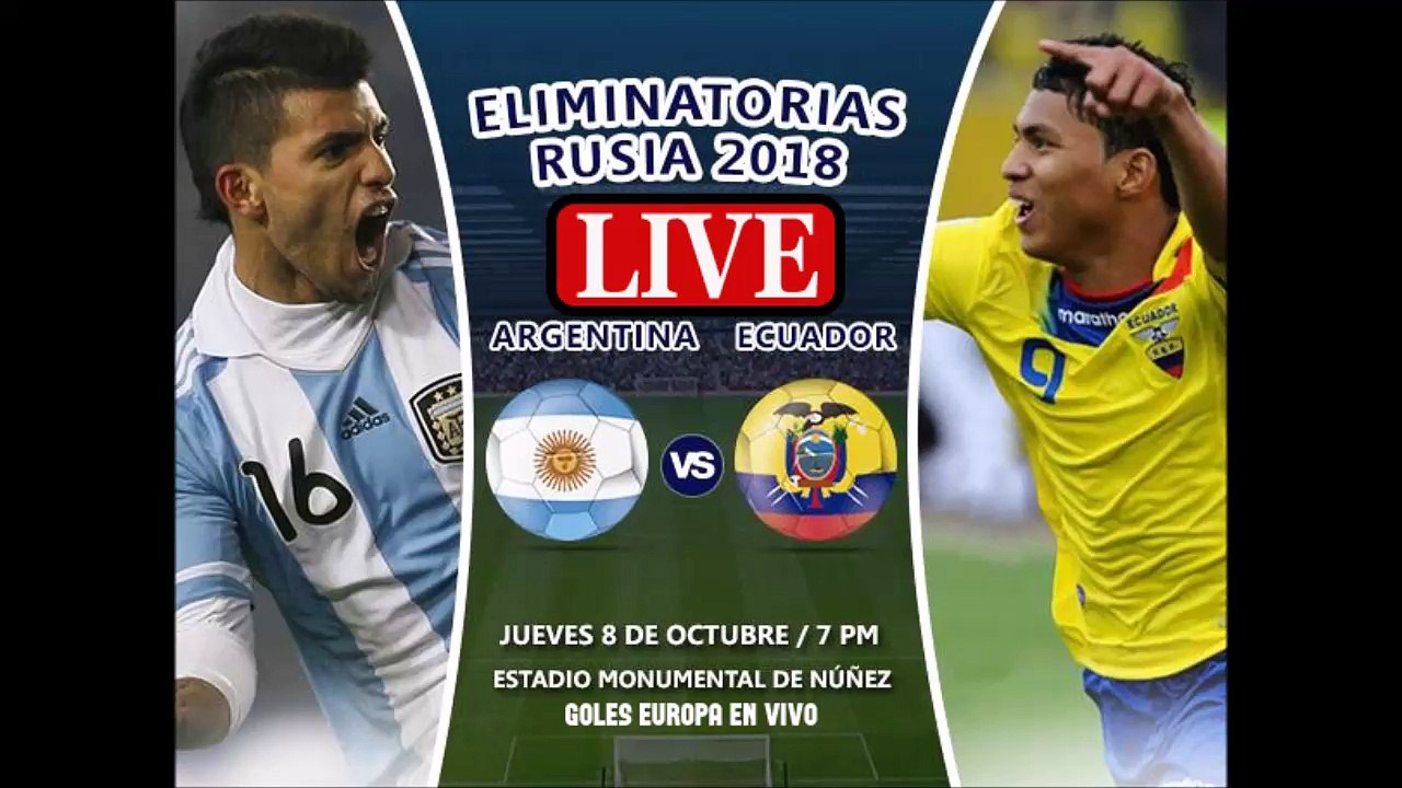 ecuador vs argentina live streaming