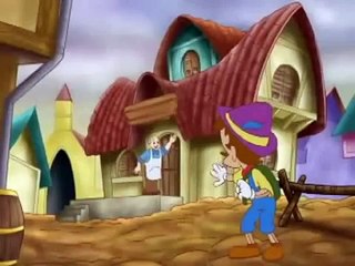 Desenho infantil Pinóquio em português