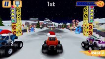 Blaze and the Monster Machines : NEW UPDATE Race - SNOWY SLOPES | iOS, Android Gameplay