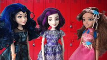 Descendants Movie Ugly Spell Parts 3-6 with Mal and Evie and Audrey Dolls
