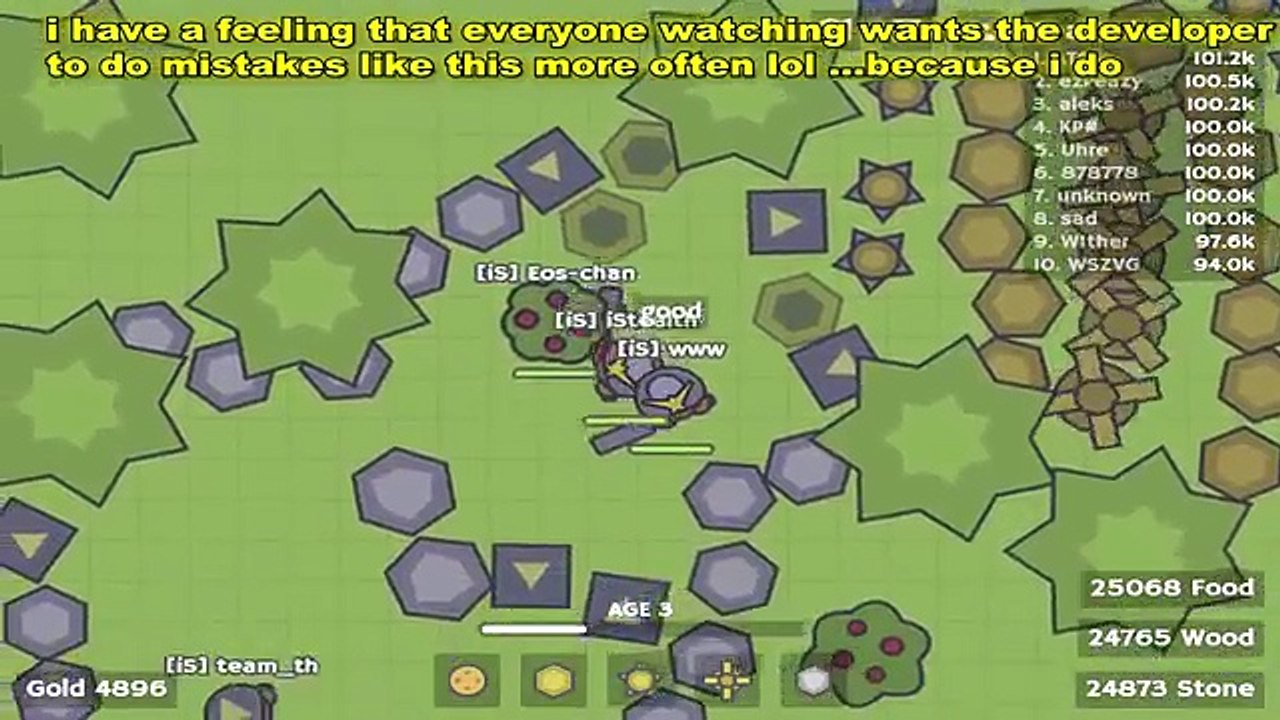 THE BEST GLITCH IN MOOMOO.IO!! UNLIMITED FOOD, WOOD, STONE, AND GOLD! +NEW HATS UPDATE! (MooMoo.io)