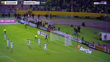 Romario Ibarra Goal HD - Ecuador 1 - 0 Argentina - 10.10.2017 (Full Replay)