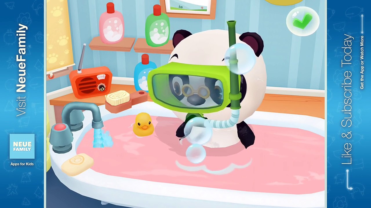 Dr. Panda Bath Time: Activity App for Kids