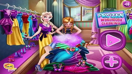 Frozen games Dress up for Elsa Queen and Anna Princess Wardrobe Renew and Fashion Photo
