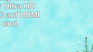 Sentivus 4K HDMI Kabel 10m integrierter Verstärker Ultra HD 3D und ARC auf HDMI 13 14