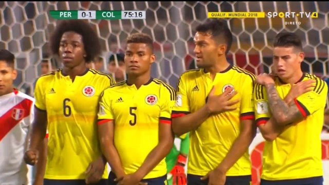 Paolo Guerrero Goal HD - Peru 1 - 1 Colombia - 10.10.2017 (Full Replay)