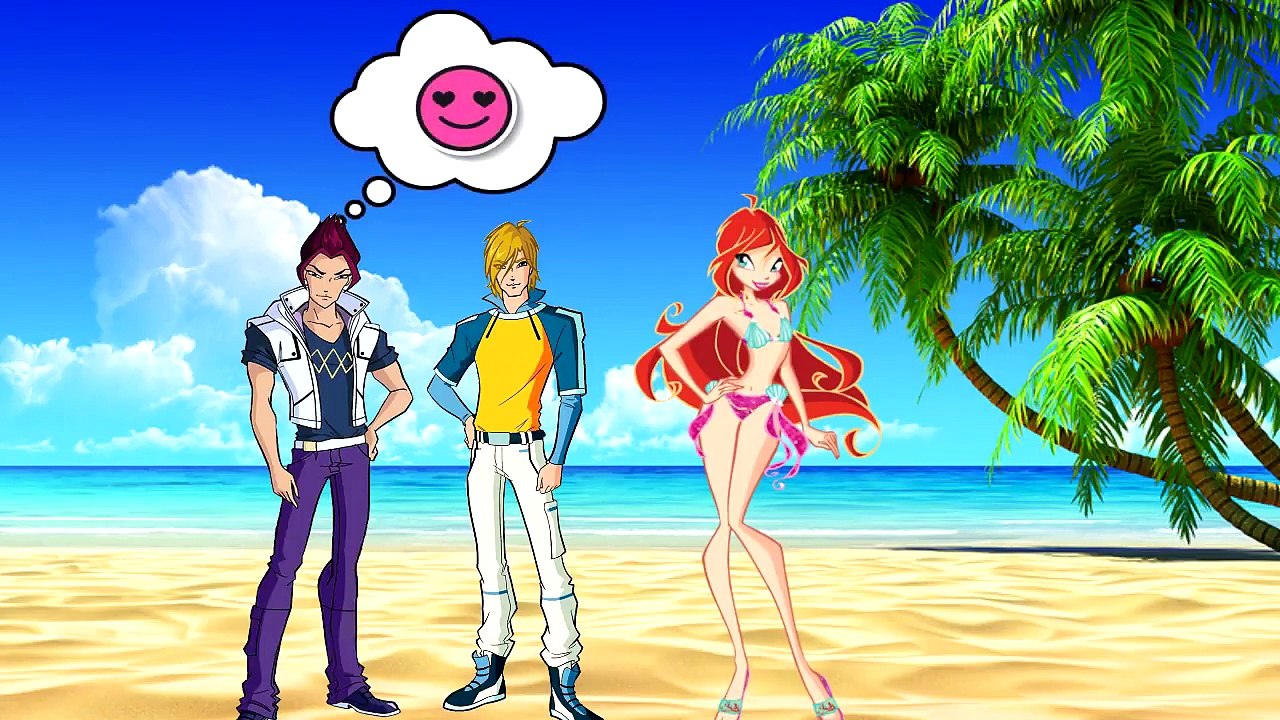 WINX CLUB with Animation Scary Funny Love Story Real Life Bloom Sky Happy Wedding
