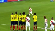 Peru 1-1 Colombia Gol de Paolo Guerrero - Eliminatorias Russia 2018