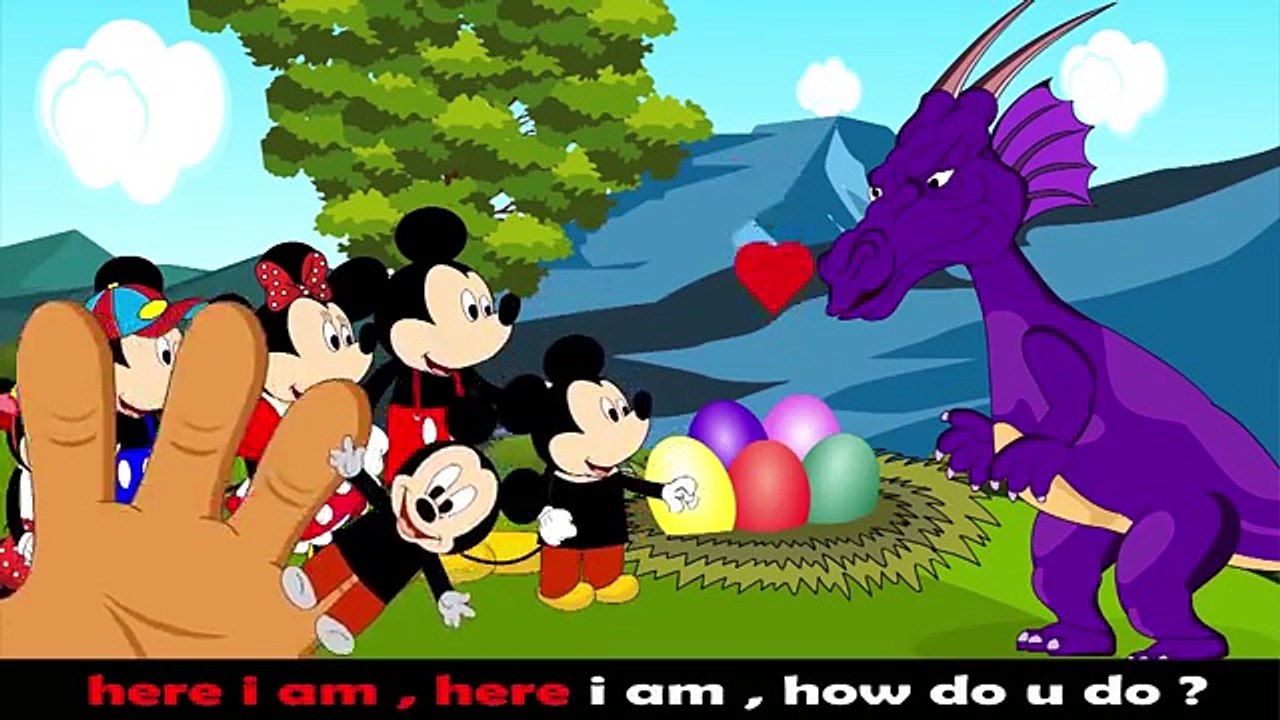 Superheroes Magical Surprise Eggs Finger Family | Mickey mouse Easter Eggs Nursery Rhymes For Kids