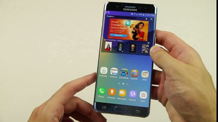 Samsung Galaxy Note 7 Hammer & Knife Scratch Test