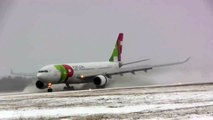 TAP Portugal Airbus A330 Emergency Landing in Snowstorm