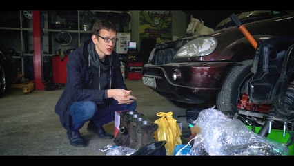 Оказия в поисках зацепа. Поставили новый мотор.