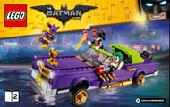 2017 Lego The Joker Notorious Lowrider instructions 70906