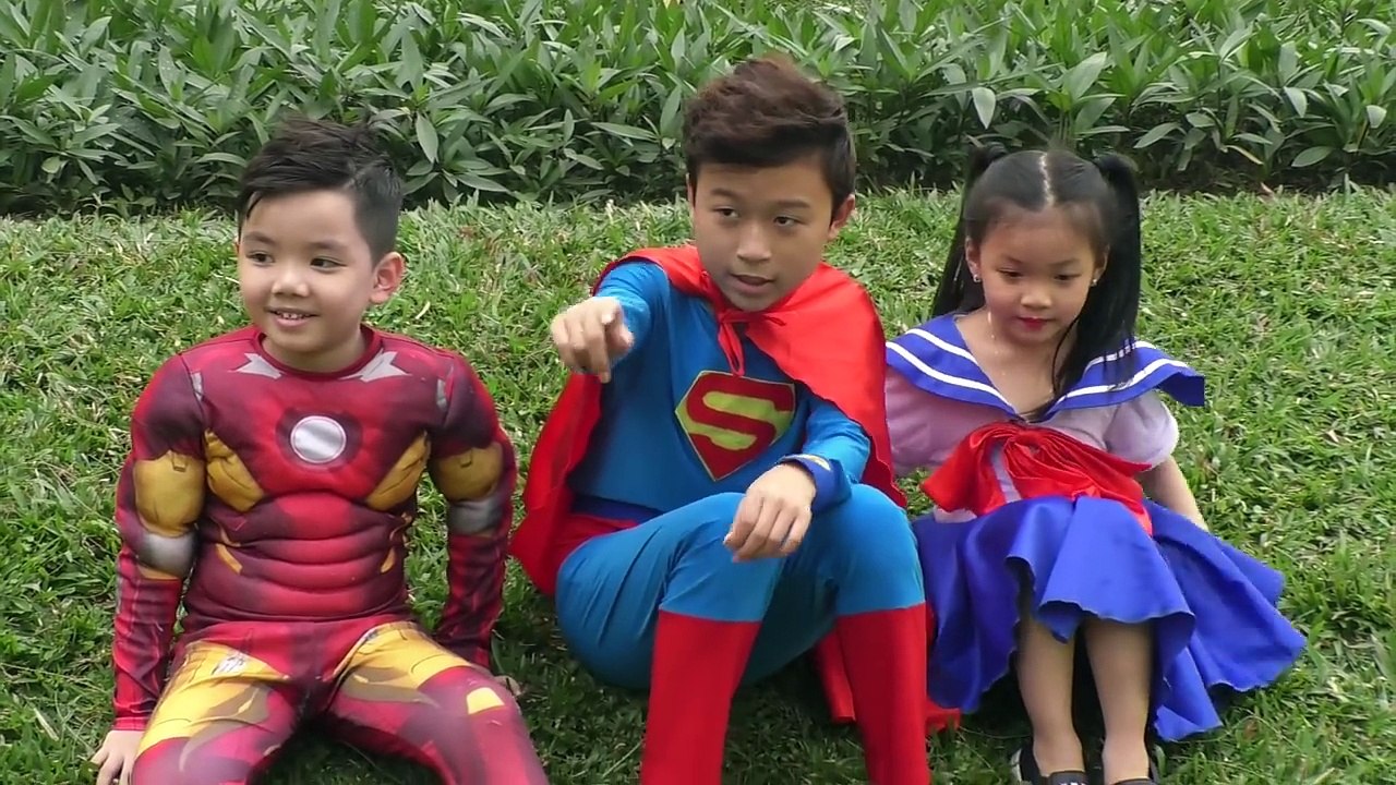 Baby POLICE vs Princess Elsa Kidnapped Funny Spiderman Frozen Marvel Superhero