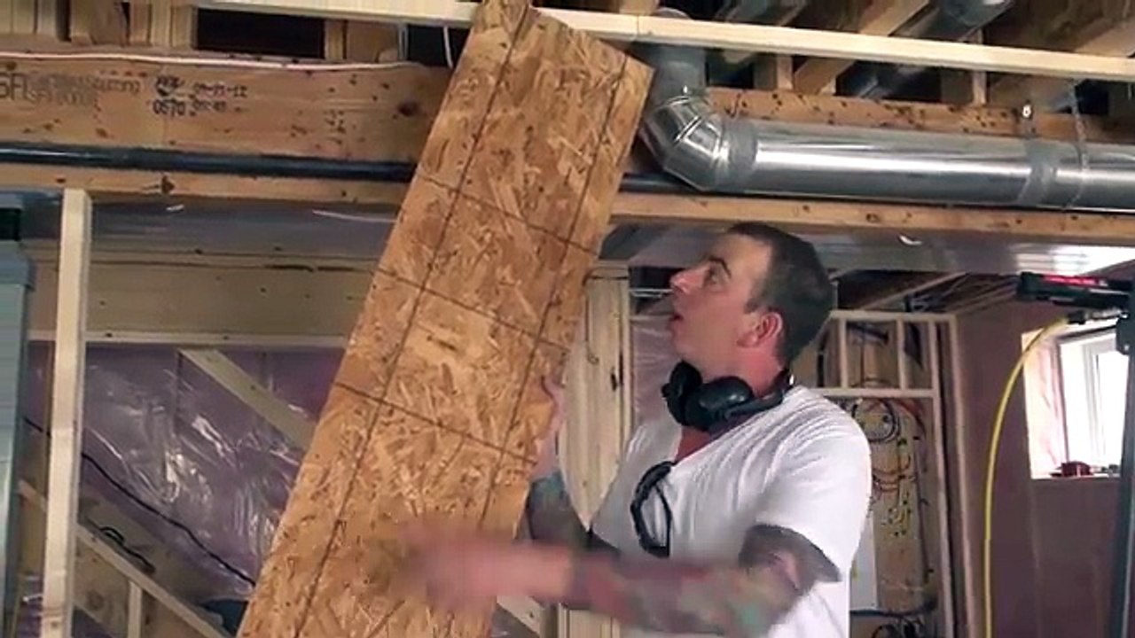 How to Build a Basement Bulkhead or Soffit - DIY