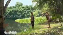 crocodile eats a man alive